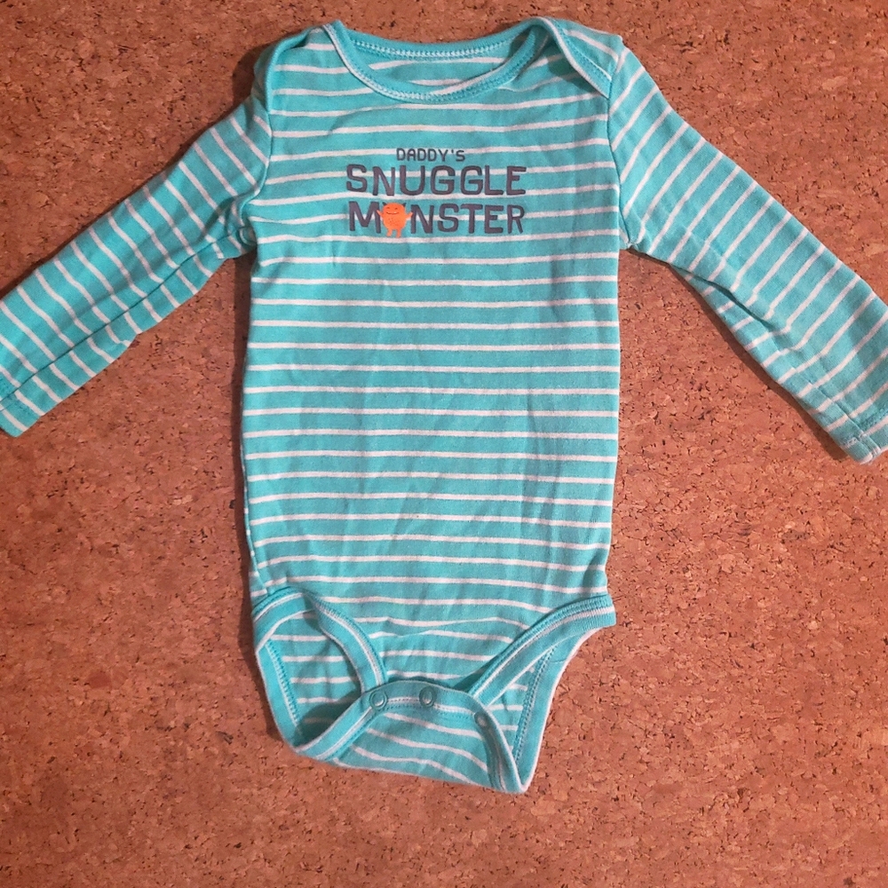 Striped onesie